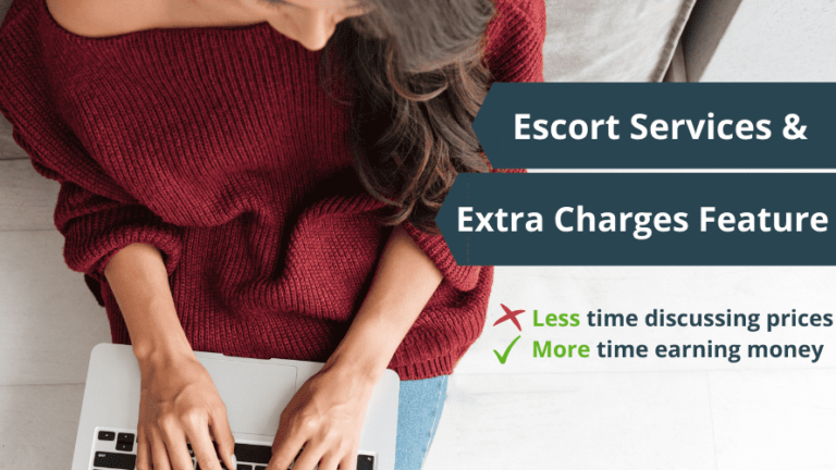 Vivastreet escort services and extra charges feature